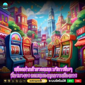 สล็อตฝากด้วยวอลเลท บริการอื่นๆ ที่ครบวงจร ตอบสนองทุกความต้องการ